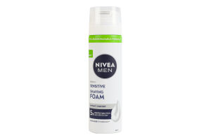 Пена для бритья для чувствительной кожи Nivea Men 200мл