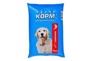 Корм д/собак 10 кг з яловичиною
