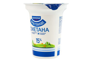 Сметана 15% Простонаше ст 300г
