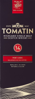 Віскі 0.7л 46% 14YO Tomatin к/у