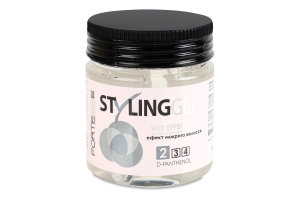 Гель для укладання волосся «ACME-STYLE» «STYLING GEL» ефект мокрого волосся, 200 мл