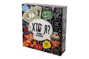 Гра настільна Хто я? вікторина Danko toys
