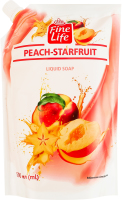 Мило рідке Персик-карамболь Fine Life 500мл