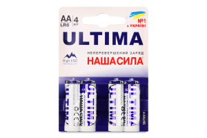 Батарейка Наша сила Ultima АА LR6