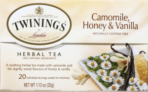 Twinings of London Herbal Tea Bags Camomile, Honey & Vanilla - 20 CT