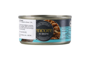 Корм для котів Encore сардина з тунцем з/б