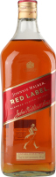 Виски 1.75л 40% Red label Johnnie Walker бут