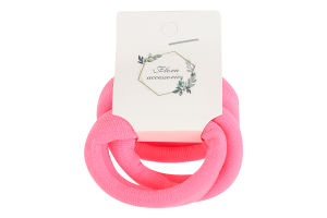 Резинка для волосся мікрофібра ТОВ Южпромгруп 3шт в асорт