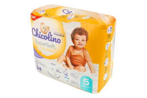 Трусики-подгузники для детей 12-17кг 5 Super Soft Chicolino 34шт