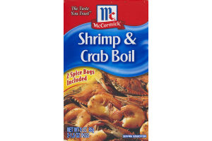 McCormick Shrimp & Crab Boil - 2 CT
