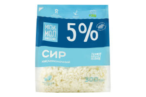 Творог 5% Міськмолзавод №1 м/у 300г