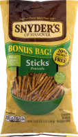 Snyder's Of Hanover Sticks Pretzels Bonus Bag