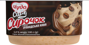 Творожок 5% взбитый с наполнителем Ирландский кофе Cafe Чудо ст 100г