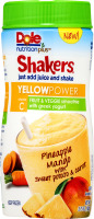 Dole Nutrition Plus Shakers Smoothie Yellow Power Pineapple Mango with Sweet Potato & Carrot