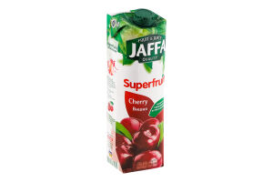 Нектар пастеризованный Вишня Superfruits Jaffa т/п 950мл
