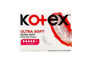 Прокладки ultra супер Kotex 8шт