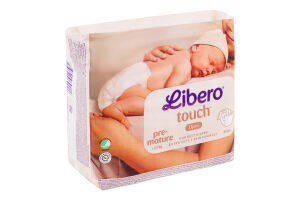 Підгузники Тач Прематер 0-2,5кг 24шт Ліберо