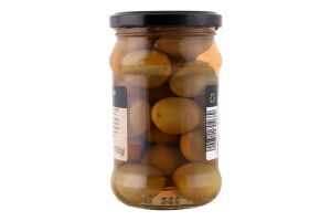 Оливки зеленые сорта Халкидики с косточкой в рассоле Greek Almito с/б 310г