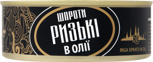 Шпроти в/о Зефіш Ризькі 240г з/к