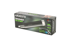Тример д/носа та вух чорний сталь USB Ardesto