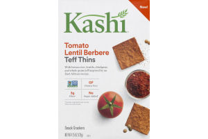 Kashi Tomato Lentil Berbere Teff Thins Snack Crackers
