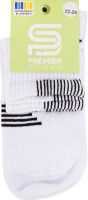 Шкарпетки підл Premier socks серед рез біл р22-24