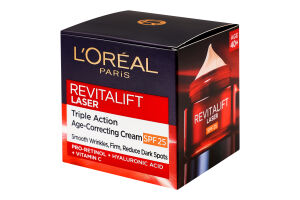 Крем-догляд для обличчя денний антивіковий SPF 25 Laser X3 Revitalift L'Oreal Paris 50мл