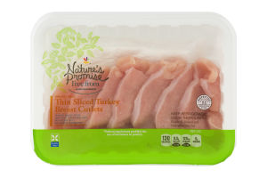 Nature's Promise Turkey Breast Cutlets Thin Sliced