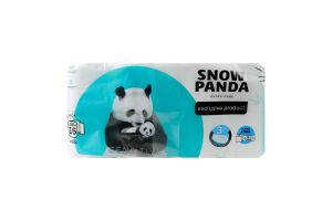 Бумага туалетная 3-х слойная 160 листов Sensitive Extra Care Snow Panda 16шт