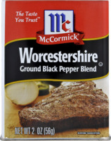 McCormick Worcestershire Ground Black Pepper Blend