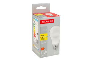 Лампа светодиодная 12W 1160lm E27 3000К №TLA6012273 Titanum 1шт
