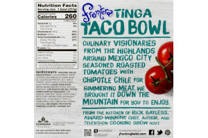 Frontera Tinga Taco Bowl