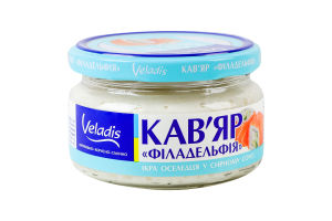 Икра сельди в сырном соусе Кавьяр Филадельфия Veladis с/б 160г