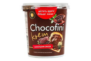 Крем "CHOCOFINI" з шоколадним смаком 400г