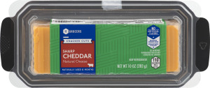SE Grocers Cracker Cuts Sharp Cheddar Natural Cheese