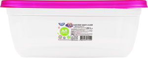 Контейнер універсальний 1.86л 224х164х84мм Прямокутний №3 Ал-Пластик 1шт
