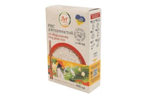 Рис длиннозернистый Art Foods к/у 4х100г