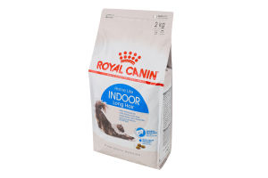 Корм сухий для котів з довгою шерстю Indoor Royal Canin м/у 2кг