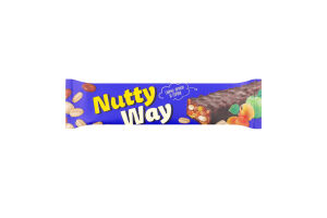 Батончик-мюслі горіховий з фруктами глазурований Nutty Way Vale м/у 40г