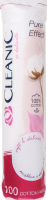 Диски ватні Pure Effect Cleanic 100шт