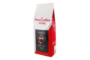 Кофе натуральный жареный в зернах Espresso Forte Pure MacCoffee м/у 1кг