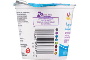 Ahold Light Nonfat Yogurt Strawberry