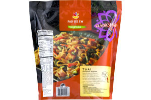 Ahold World Menu Thai Pad See Ew Vegetable