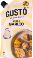 Соус Часниковий Gusto д/п 180г