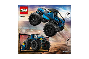 Конструктор для детей от 5лет №60402 Monster Truck City Lego 1шт