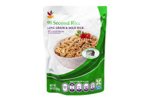 Ahold 90 Second Rice Long Grain & Wild Rice