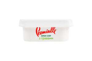 Крем-сыр 55% с травами Premialle п/у 170г