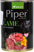 Корм д/собак з дичиною та гарбузом 400г ж/б Пайпер