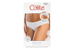 Труси жіночі Conte elegant Basic Collection №LB2001 98/M natural