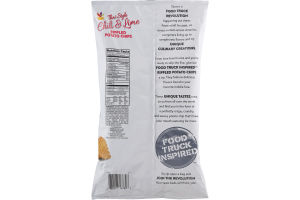 Ahold Food Truck Inspired Rippled Potato Chips Thai Style Chili & Lime